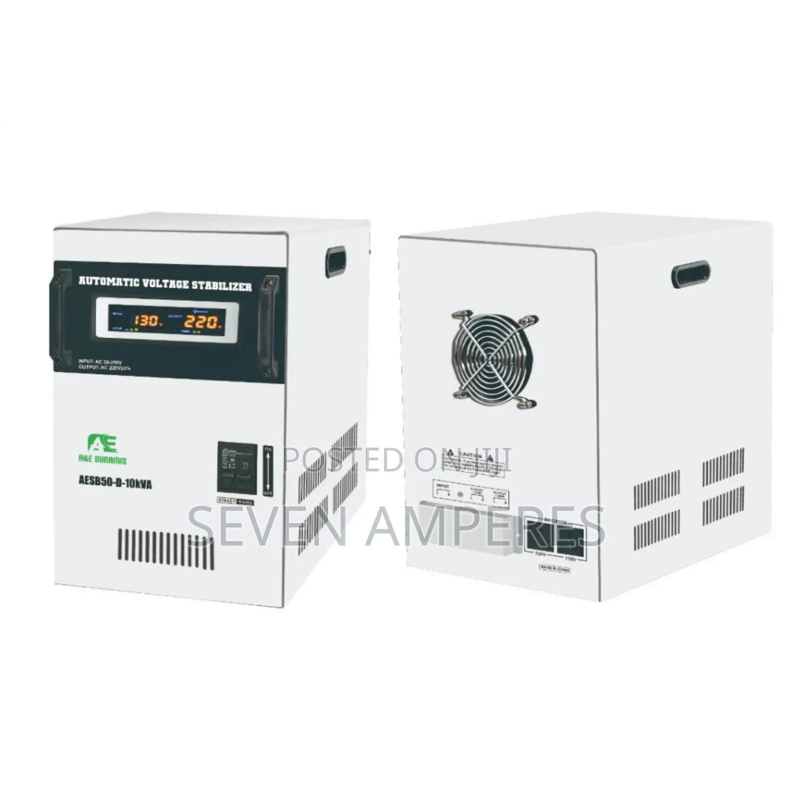 A E 10kva 50-250v Servo Stabilizer