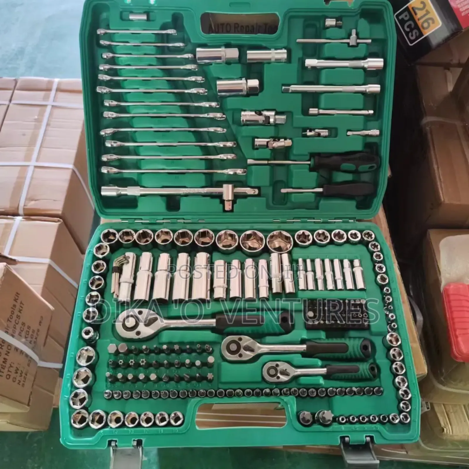 Ratchet Wrench Socket Tool Set