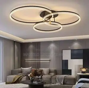 Three Ring Ceiling Fitting Good For Bedroom And Living Room