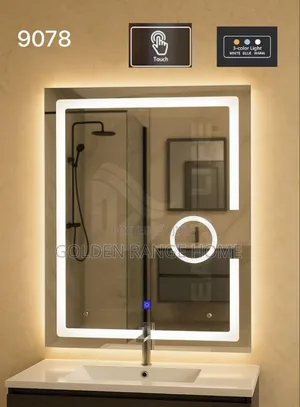 Square Shape Bathroom Led Mirror