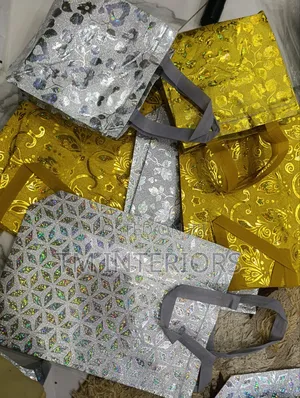 Gold and Silver Beautiful Gift/Souvenir Bags, 10,500 Per 12 PCS