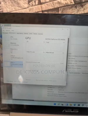 Laptop Asus UX50V 8GB Intel Core i7 SSD 256GB