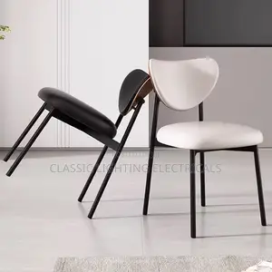 Home Dining Chair   Italian Minimalist Coffee Chair