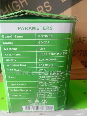 Gd Times Solar Kit