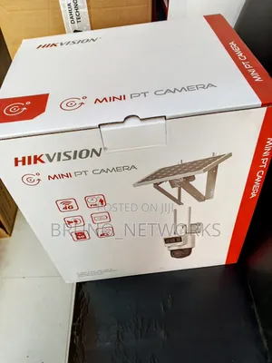 Hikvision Mini Pt Camera |Solar Powered | 360° Security CCTV |Outdoor