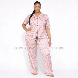 Modal Pink Panther 2 Piece Set Pyjamas