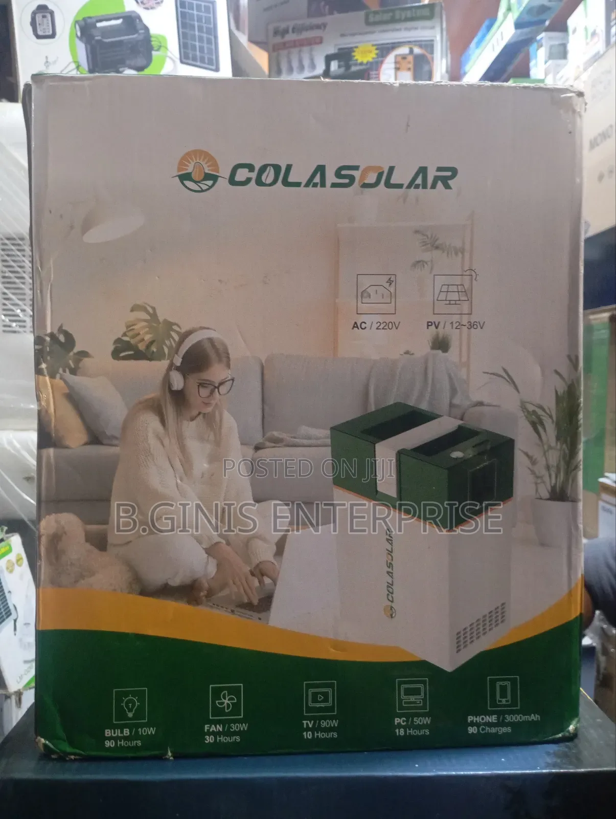 Powerful Colasolar 1kw Solar Generator