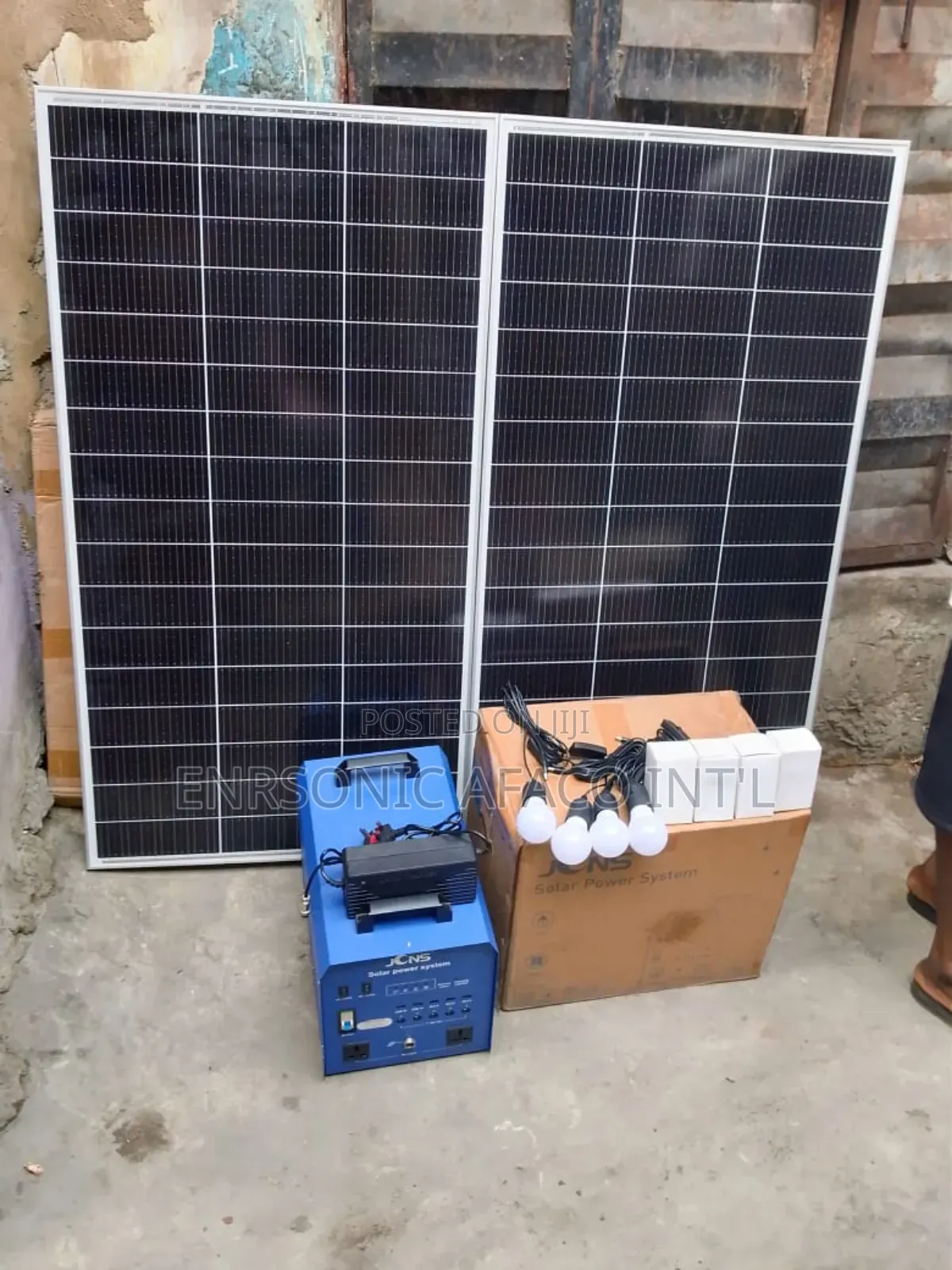 JCNS Solar Generator