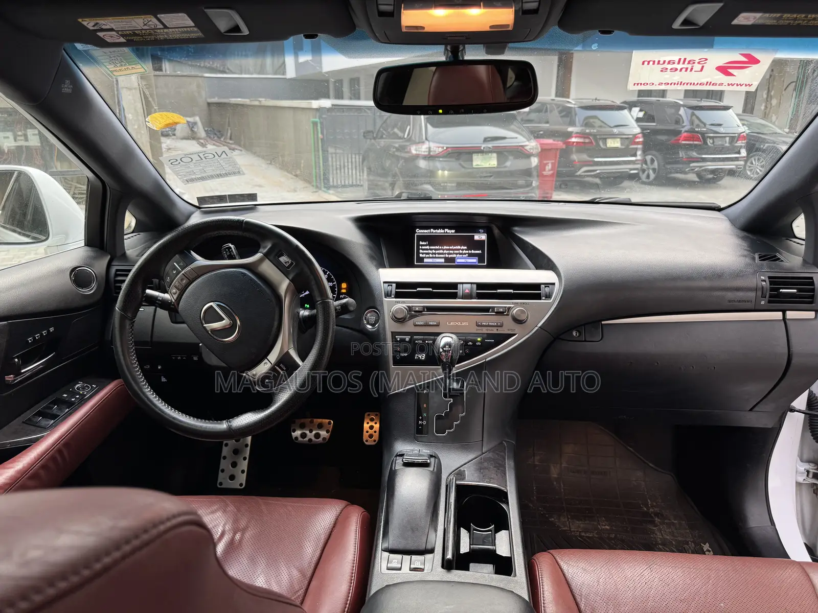 Lexus RX 350 F Sport AWD 2015 White