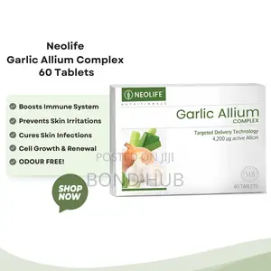 Garlic Allium Complex 60 Tablets, Garlic Supplements