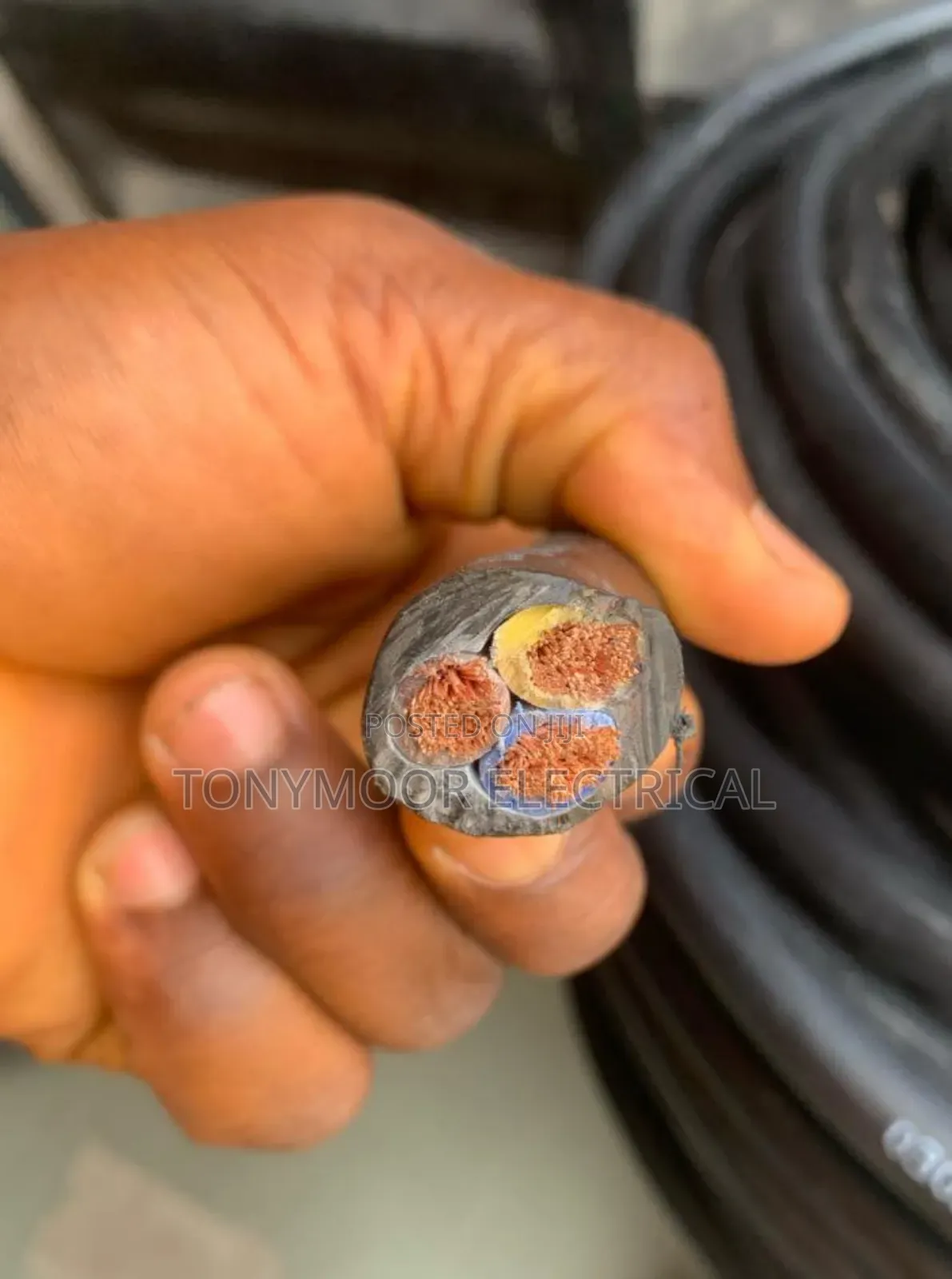 25mm 3core Flexible Wire