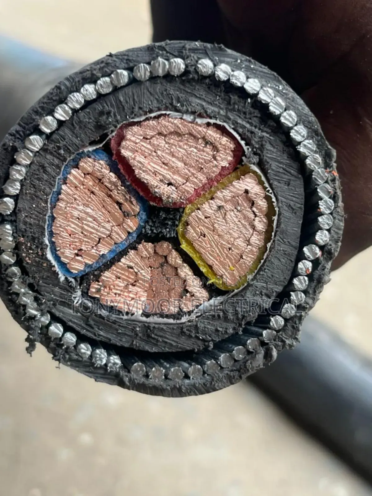 150mm 4core Armored Cable