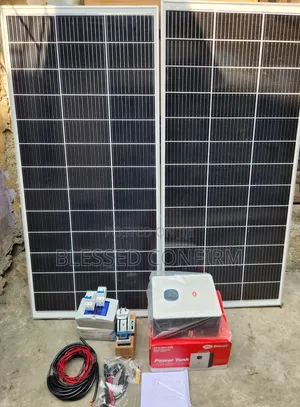 500w Itel Solar Generator + 1kwh Lithium Battery With 2 Panel