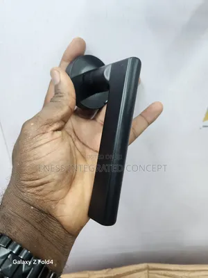Black Coated Antitrust Door Lock With Engine And Cylinder Lock