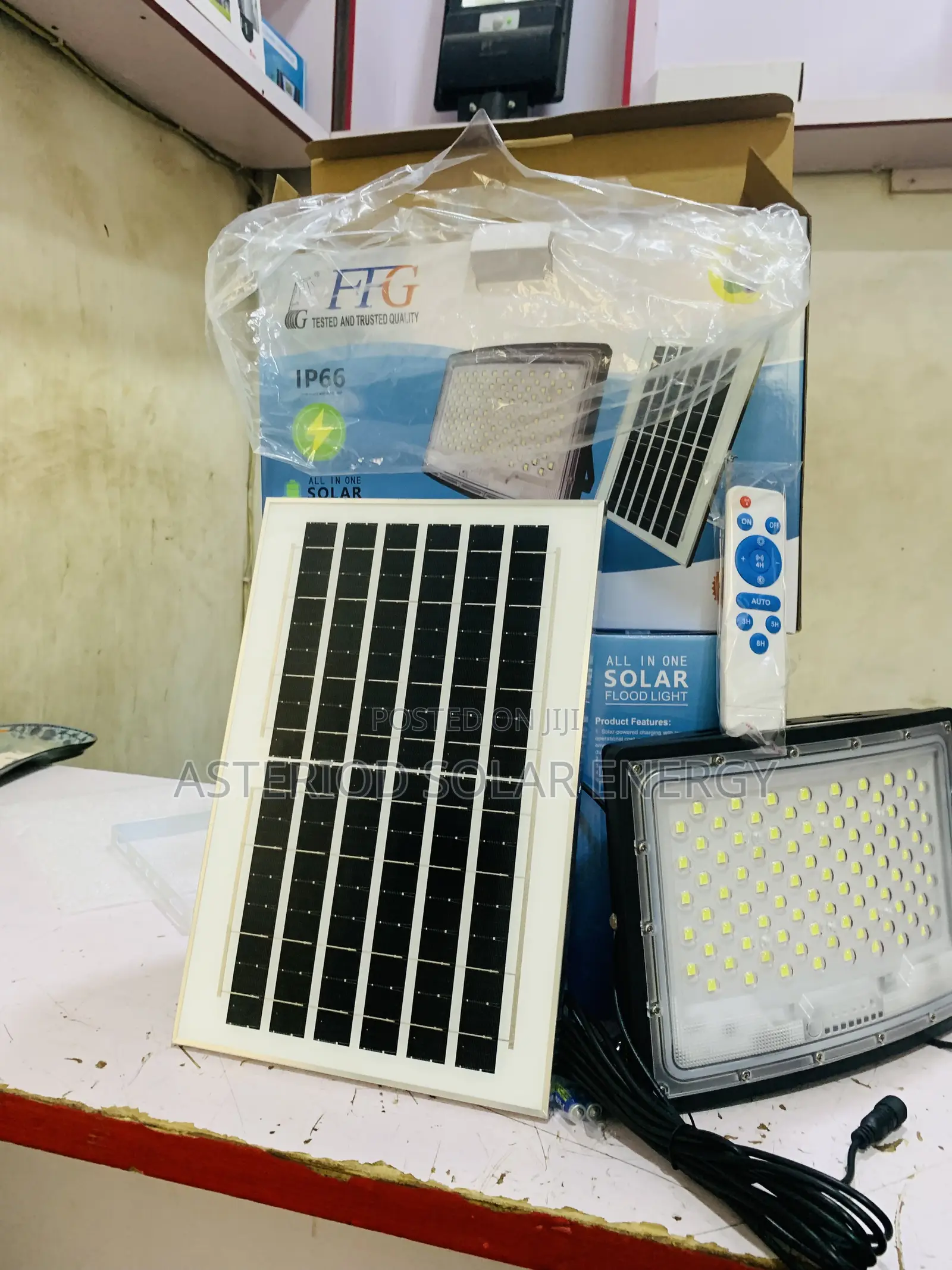 400watts All in One Solar Floodlights
