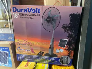 Duravolts 18inches Rechargeable Fan