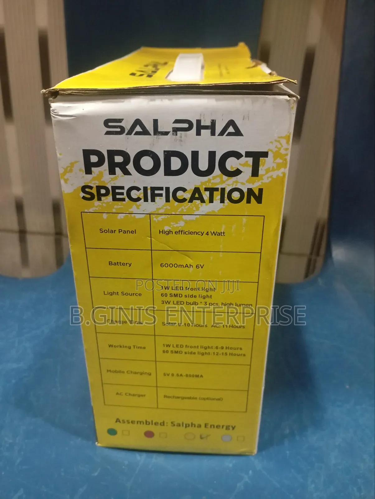 Sapha Blaze Solar Kit