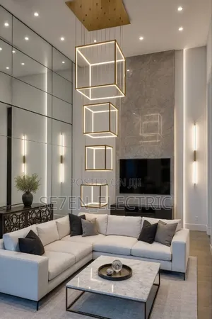 Cube Shaped Led Dropping Light