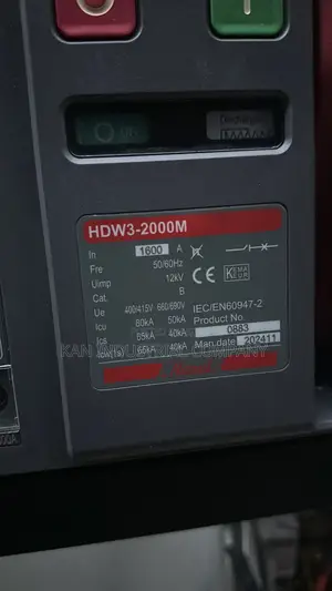 1600amps 3pole Air Breaker