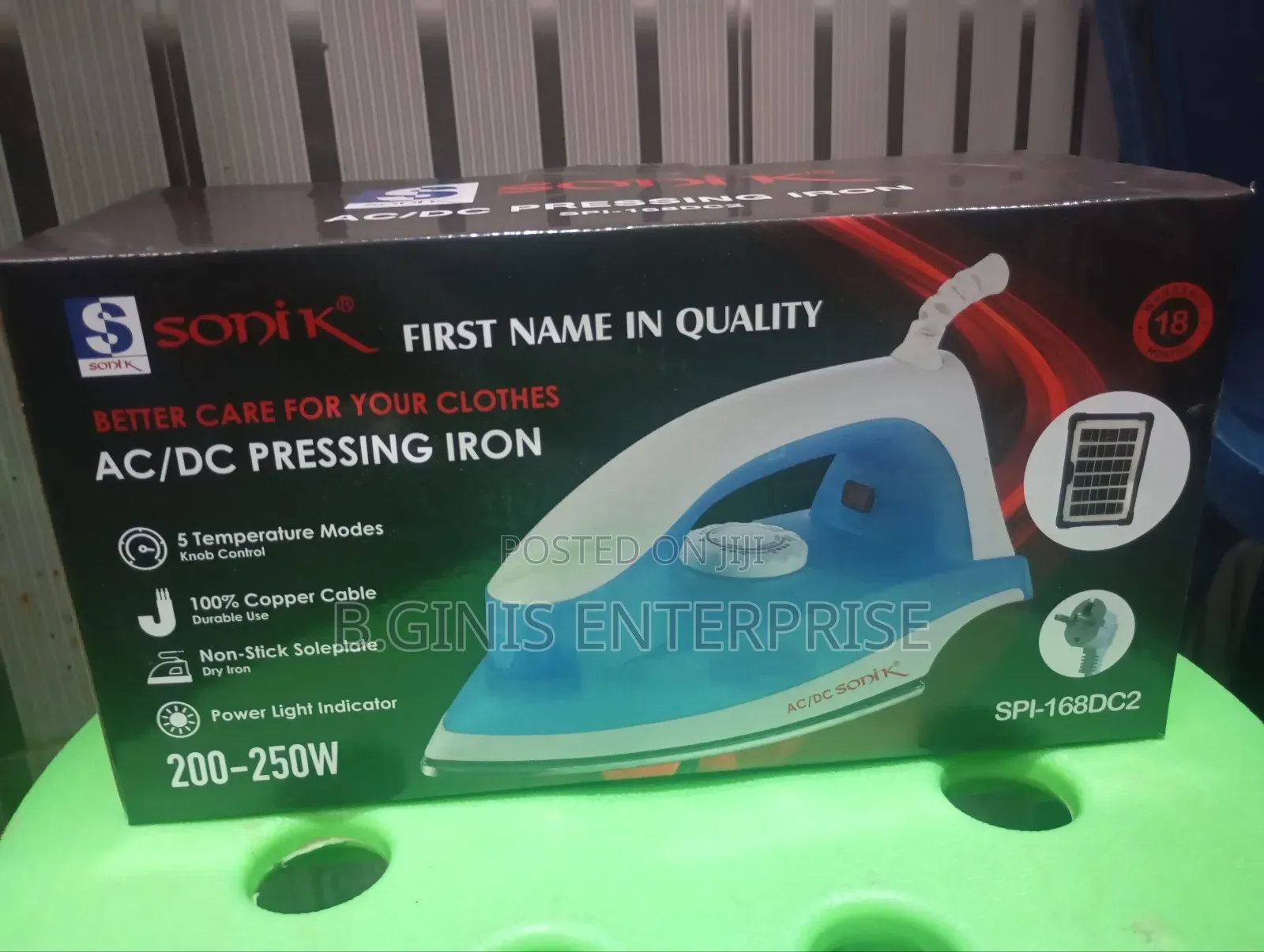 Sonik Solar Iron