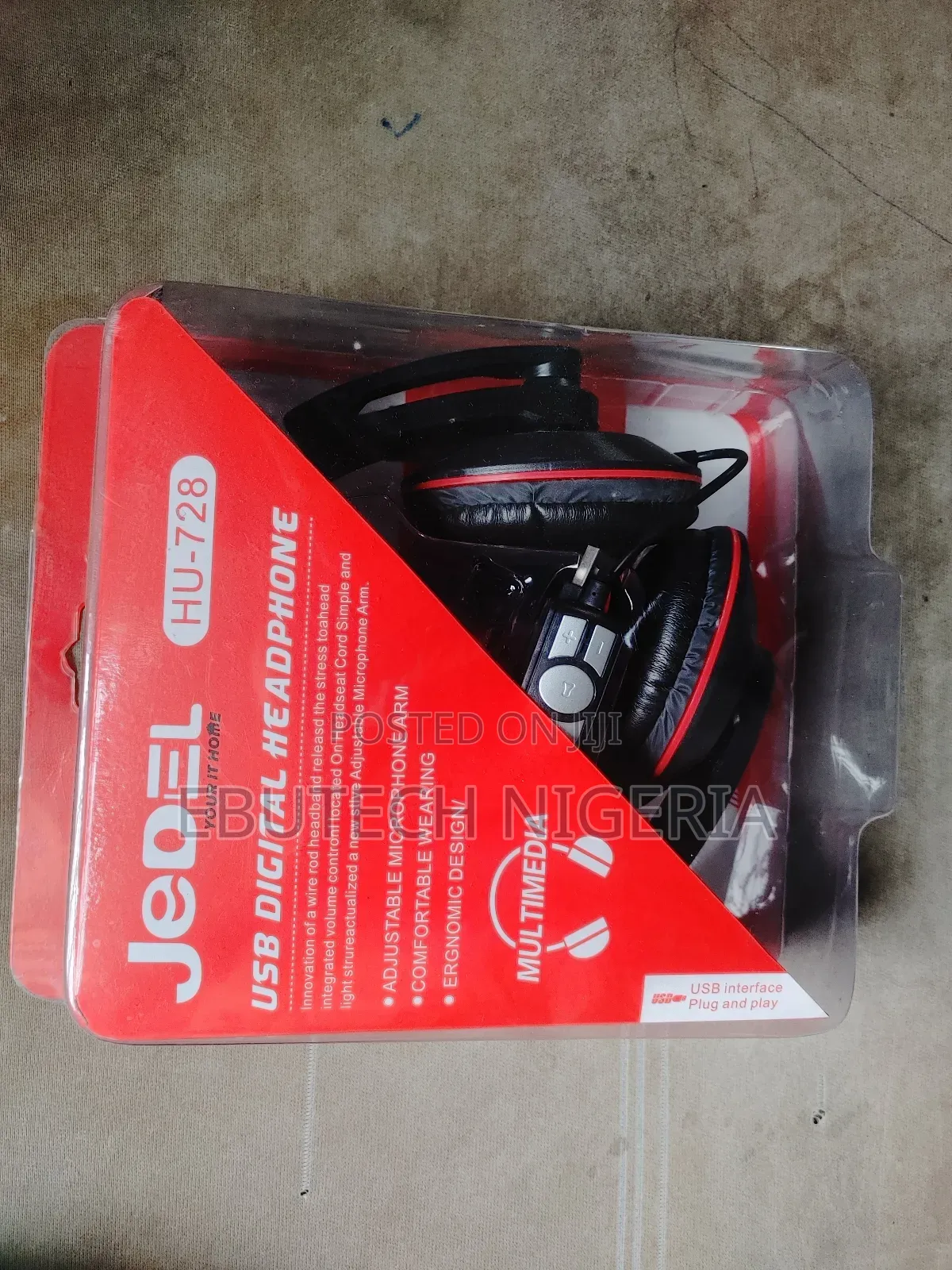 Jedel Usb Digital Headphone