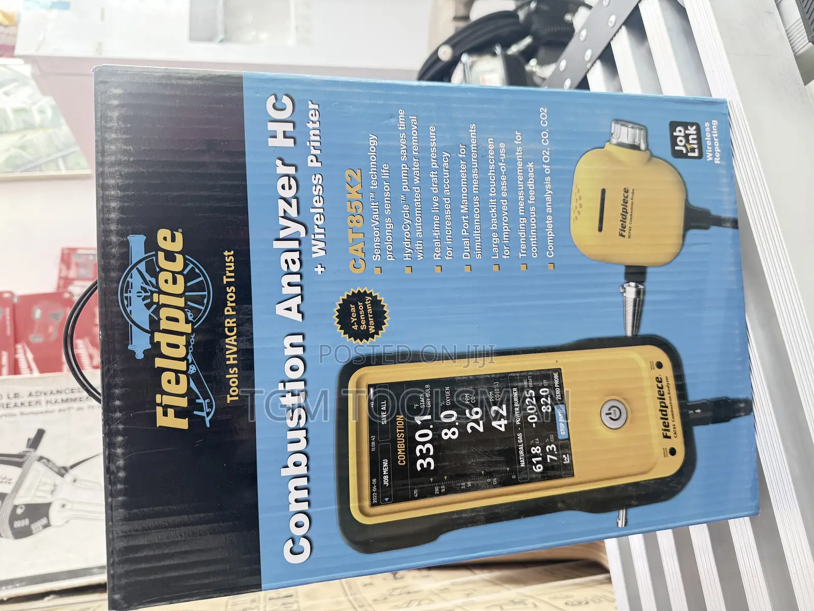Combustion Analyer Hc + Wireless Printer