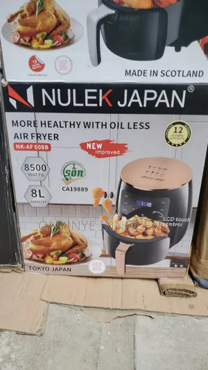 Nulek Japan 8l Air Fryer (Nk-Af 608b)