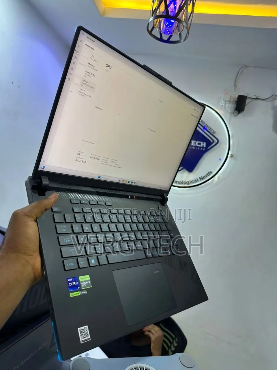 New Laptop Asus ROG Strix G16 G614 32GB Intel Core I9 SSD 1T