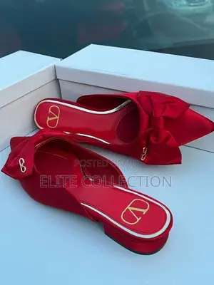 Quality Zara Flat Shoe Size: 37 to 42 Boxed Pink Black Red and Gold