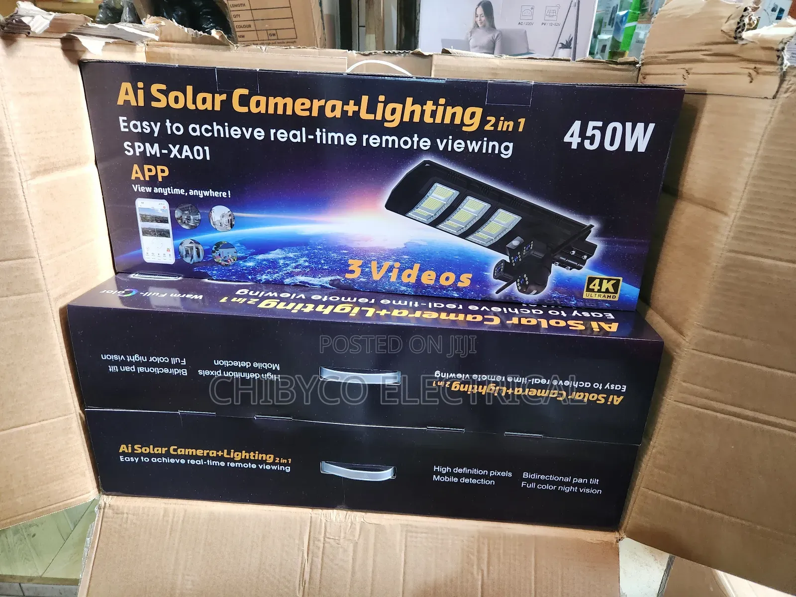 Solar Streetlight With 4g Camera