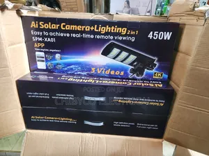 Solar Streetlight With 4g Camera