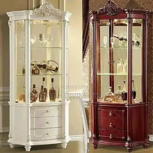 Royal Wine Cart White and Brown 101