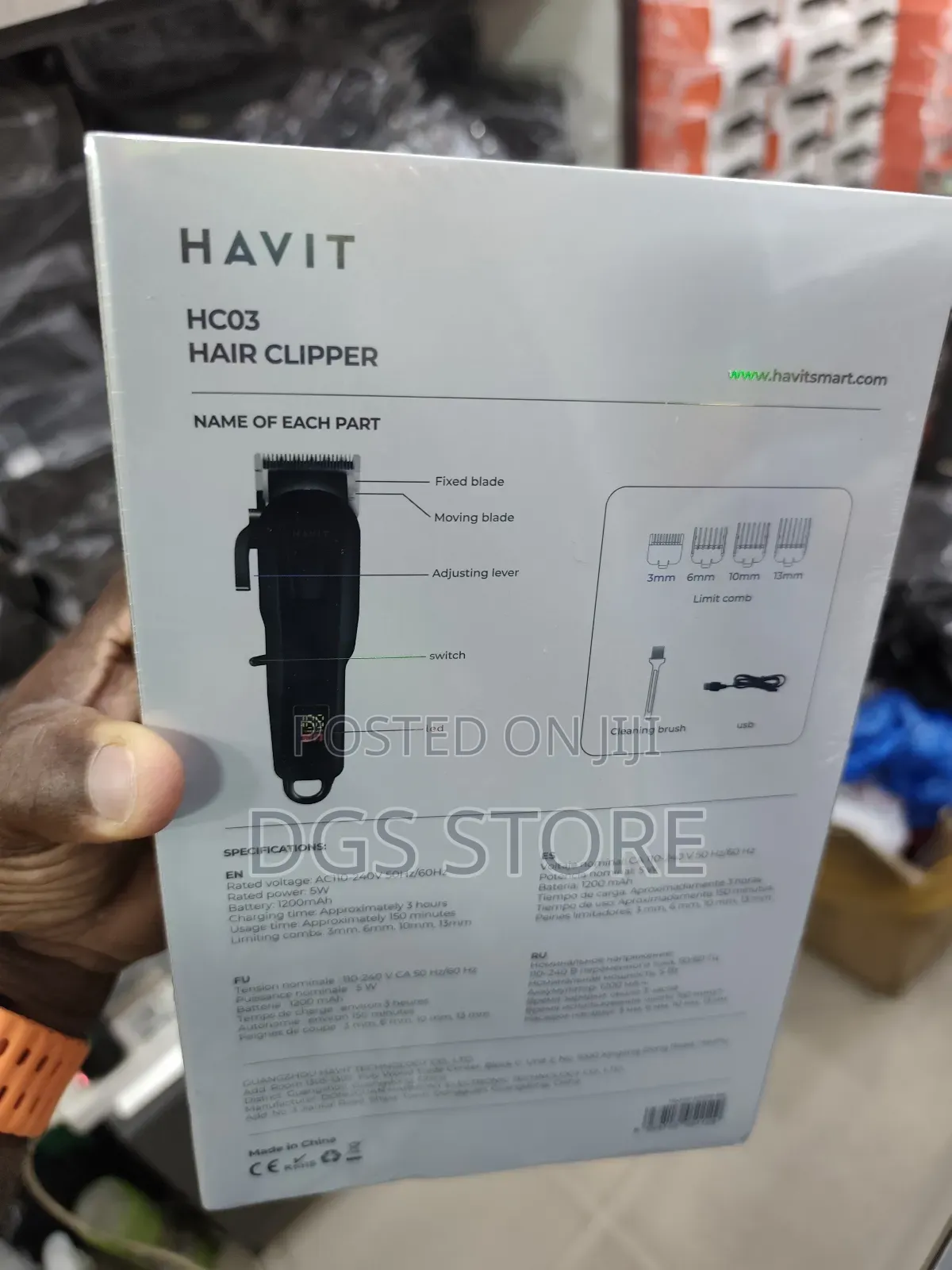 Havit Hc03 Hair Clipper