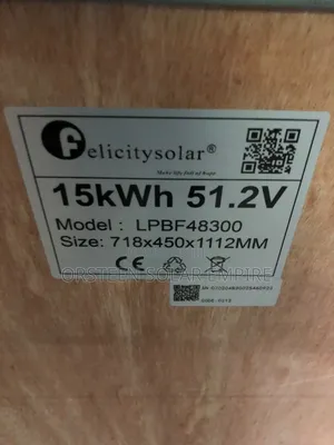 Felicity 15kwh Lithium Battery