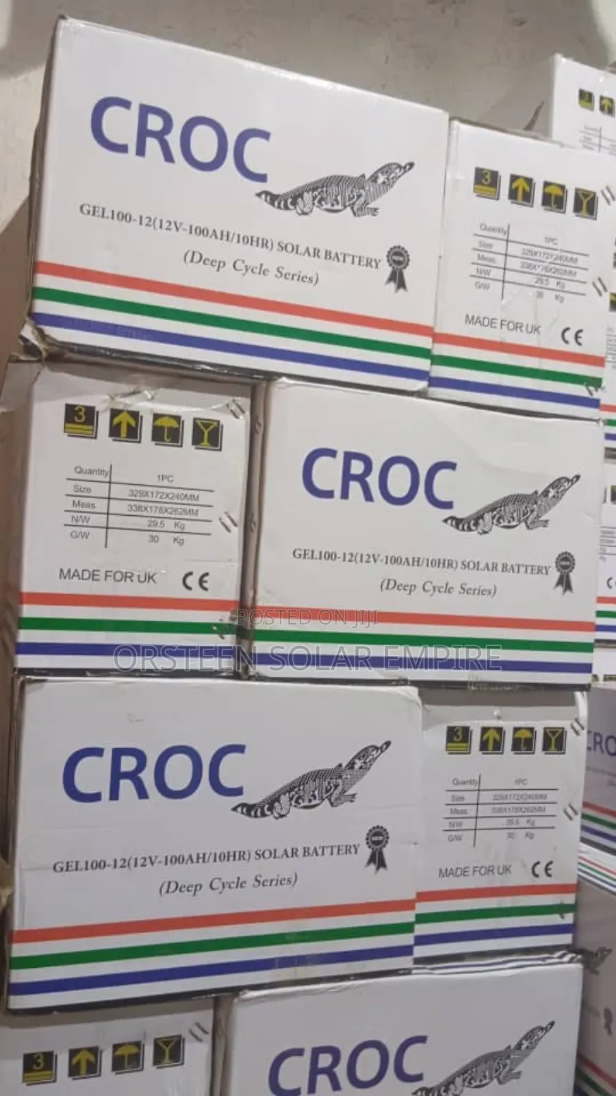 Croc Gel Battery