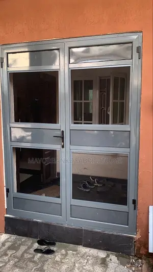 Aluminium Double Panel Door Net