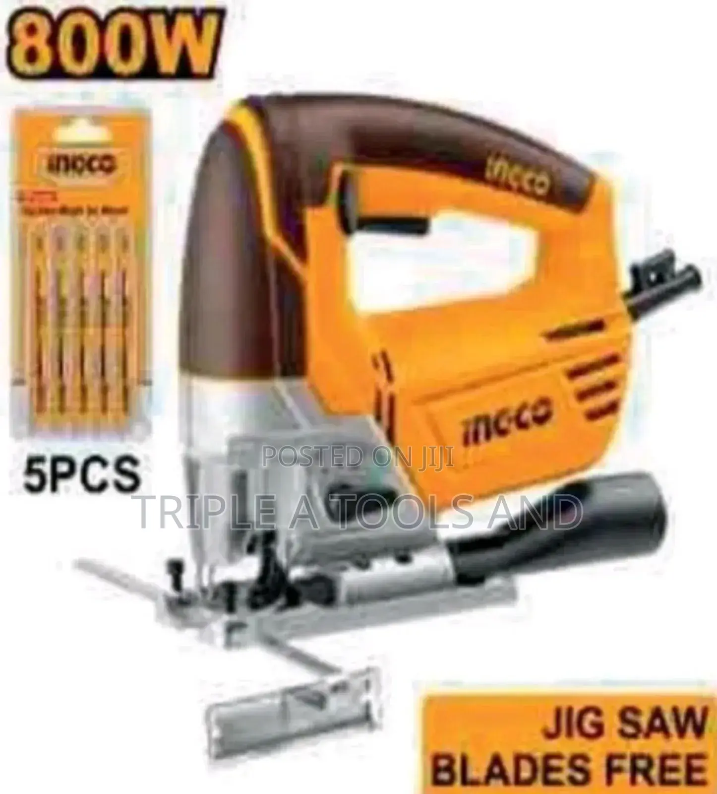 Ingco Jigsaw, 800w Variable Saw With 4 Step Pendulum Electric Jigsaw