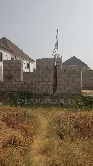A Plot With a 4bedroom Duplex at Window Level in a Developed Estate