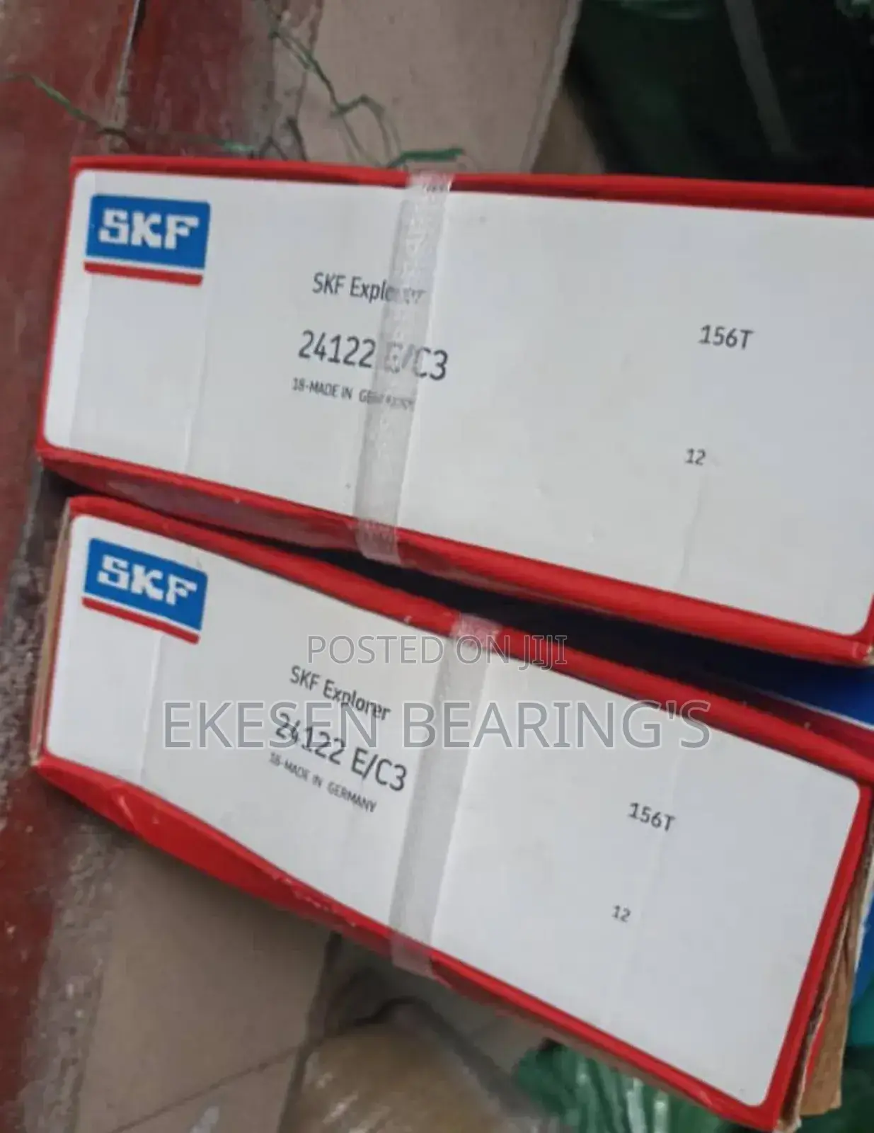 SKF Explorer 24122 E/C3 Spherical Roller Bearings.
