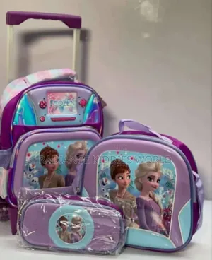 3in1 Character Trolley Bag 12inches