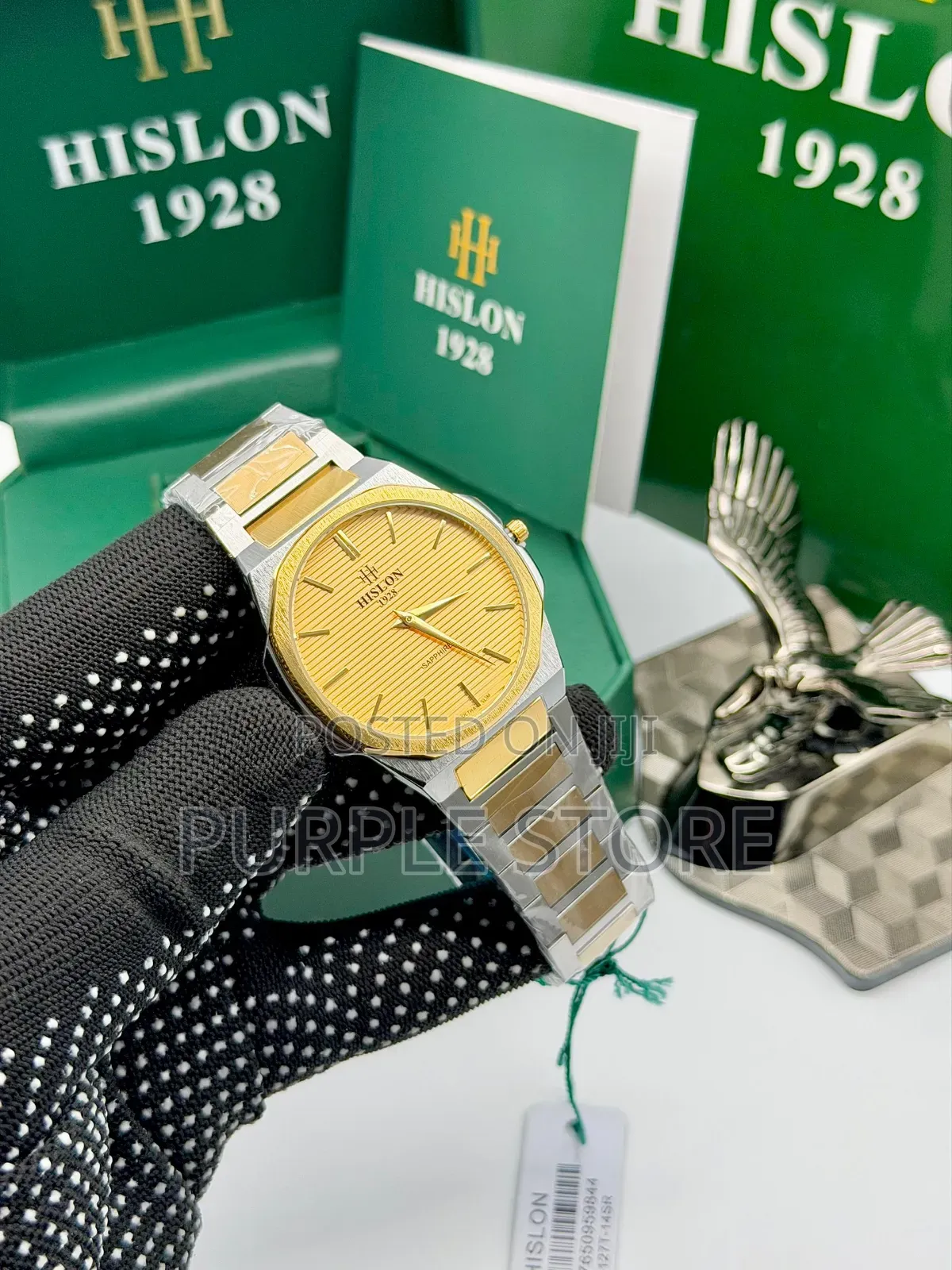 Hislon Steel Quality Watches Flat Watch