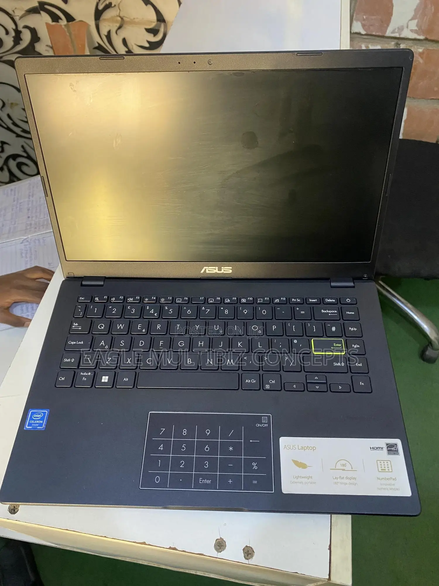 Laptop Asus 1015E 4GB Intel Celeron SSD 128GB