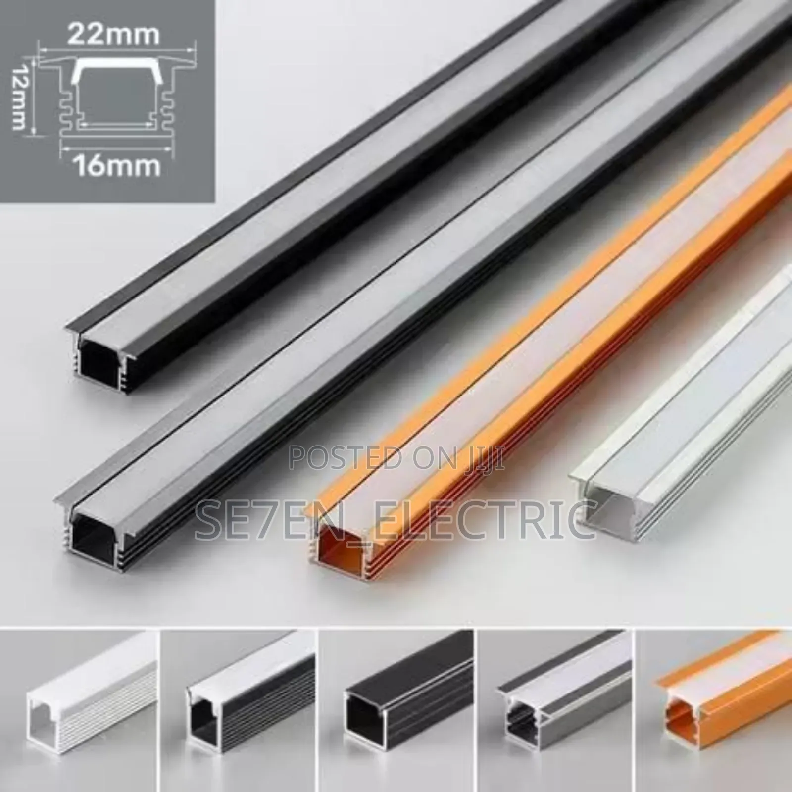 Led Aluminum Profile Rails All Sizes Available