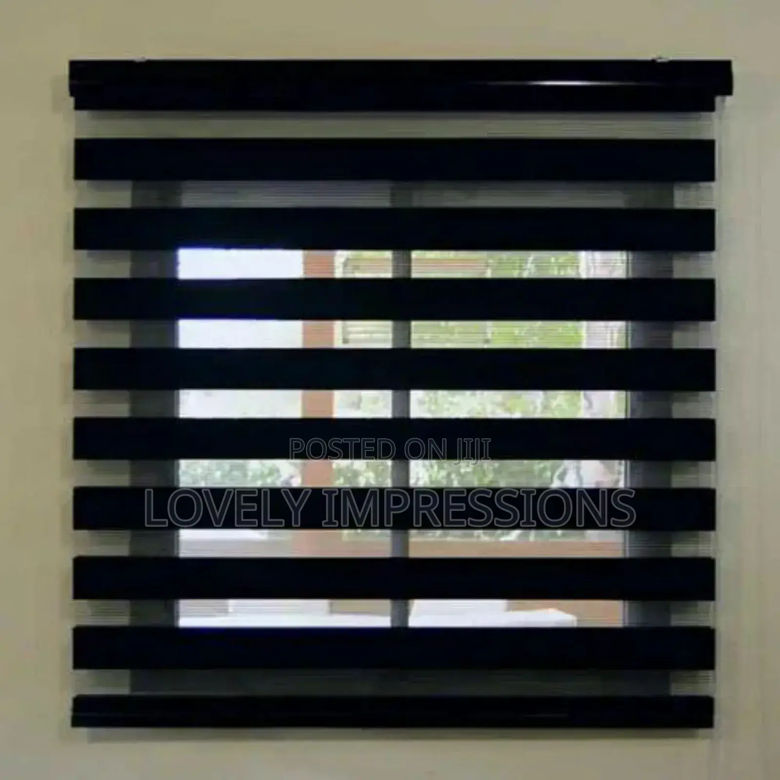 Quality Black Window Blind
