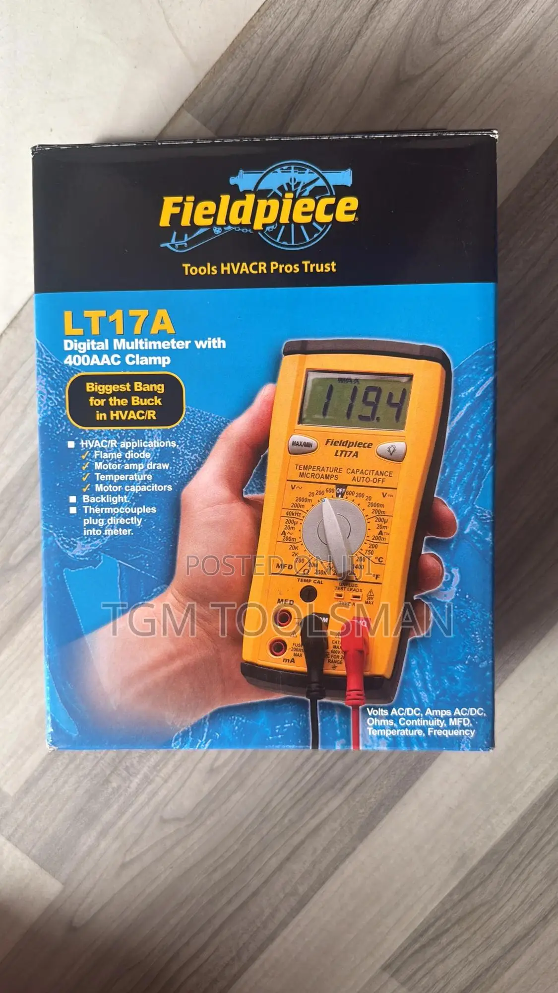 Digital Multimeter Ac/Dc With Clamp