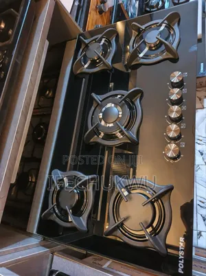 Original Quality Polystar Built-in Sweet Burners 5 Gas Cooker Hob