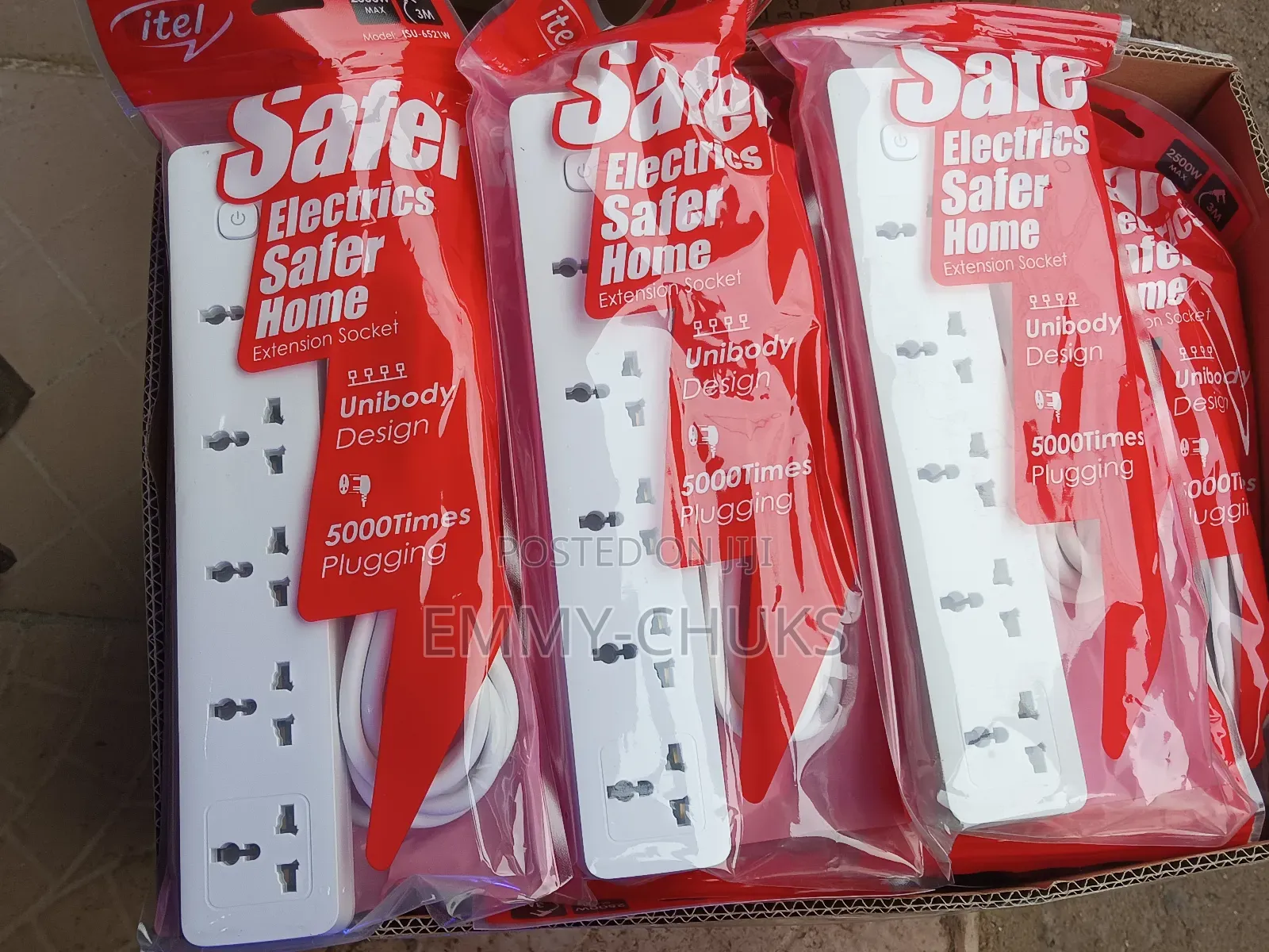 Original Itel Extension Socket 5ways