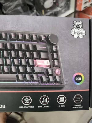 Onikuma Gaming Mt706 81 Keys Three Mode Keyboard With Knob