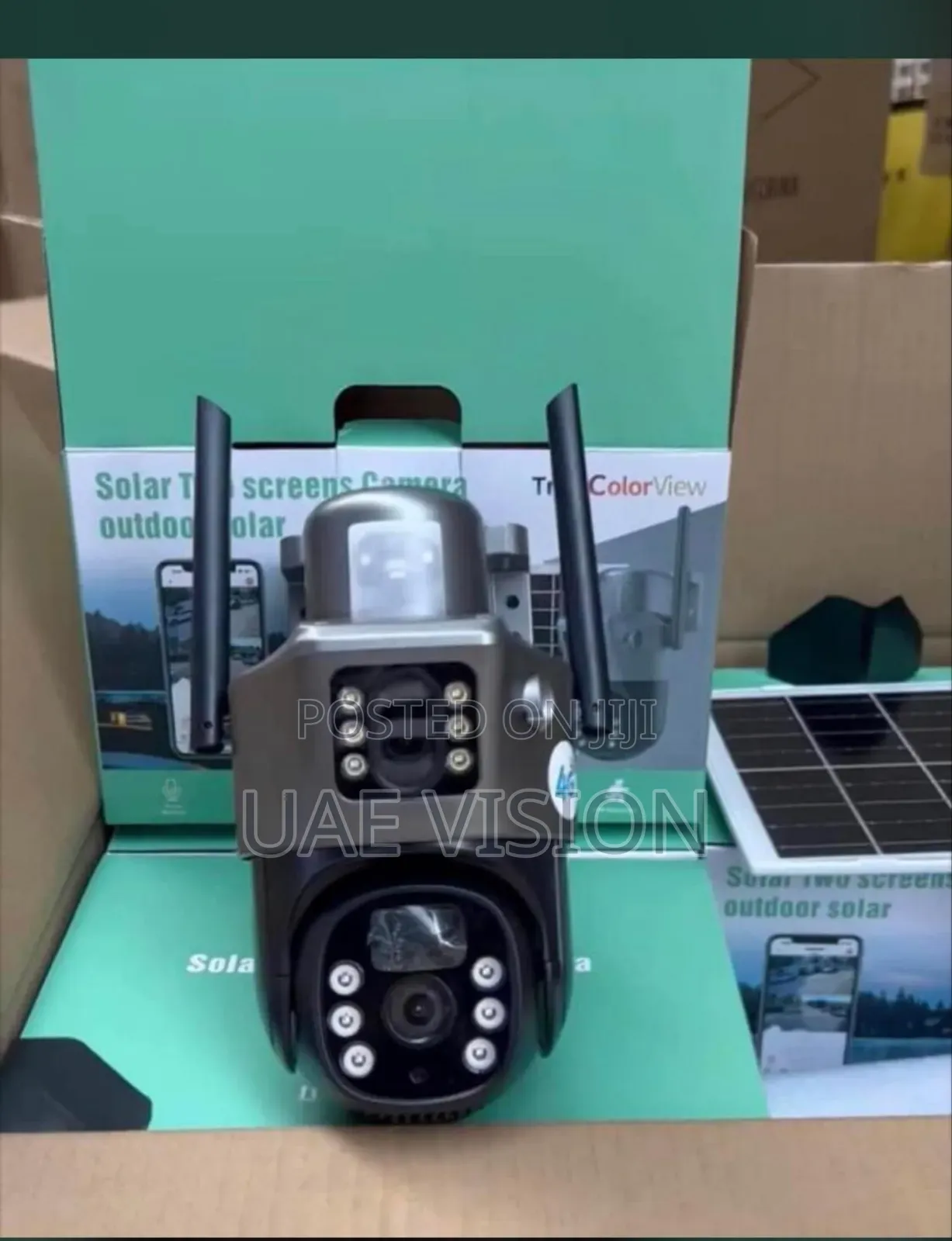 Double Lens Solar Camera