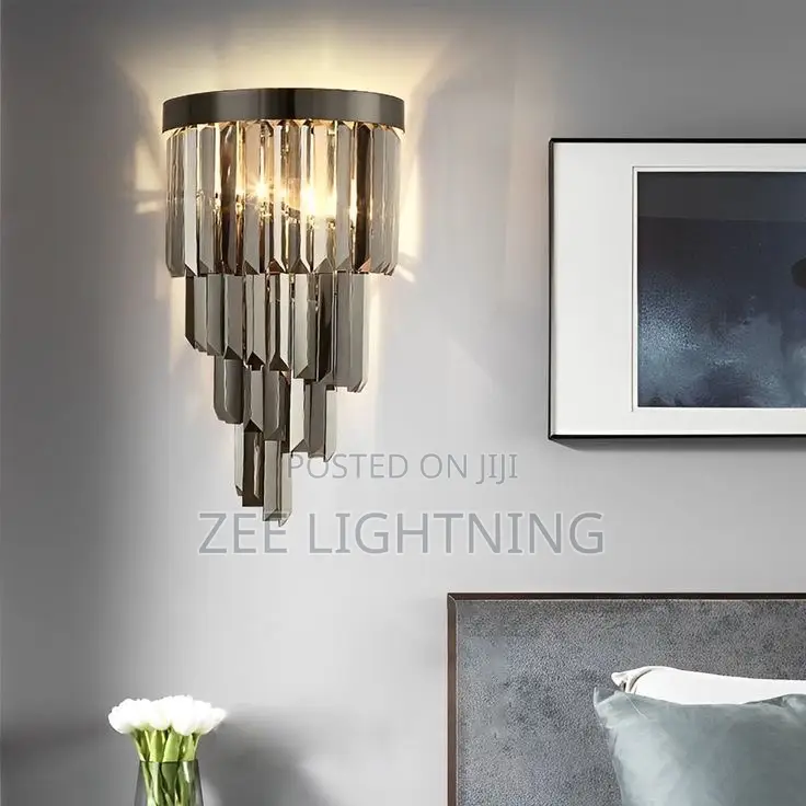 Modern Crystal Nordic Wall Bracket With Bulb Use